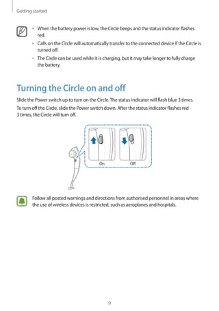Samsung Gear Circle Sm R130 User Manual