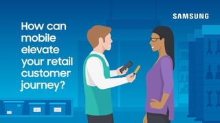 How can
mobile
elevate
your retail
customer
journey?
 