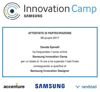 Samsung innovation camp 