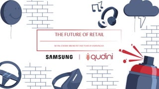 THE FUTURE OF RETAIL
RETAIL LEADERS’ BREAKFAST AND TOUROF SAMSUNG KX
 