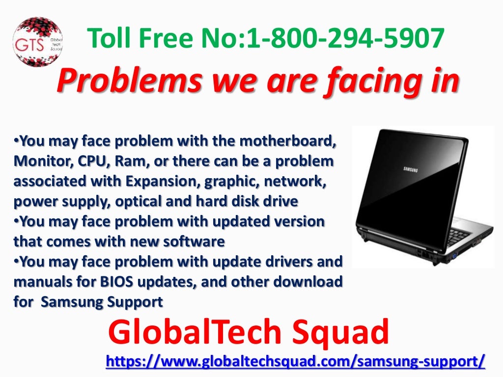 Samsung laptop black screen fix problem Support