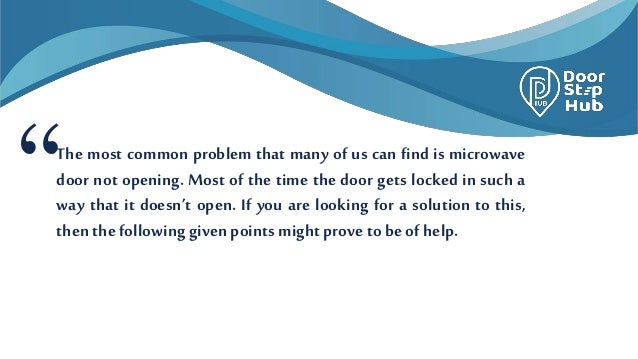 Samsung Microwave Oven Repair Service Center Doorstep Hub