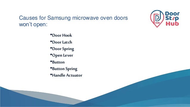 Samsung Microwave Oven Repair Service Center Doorstep Hub