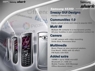Samsung Mobile Potfolio Q1 2010