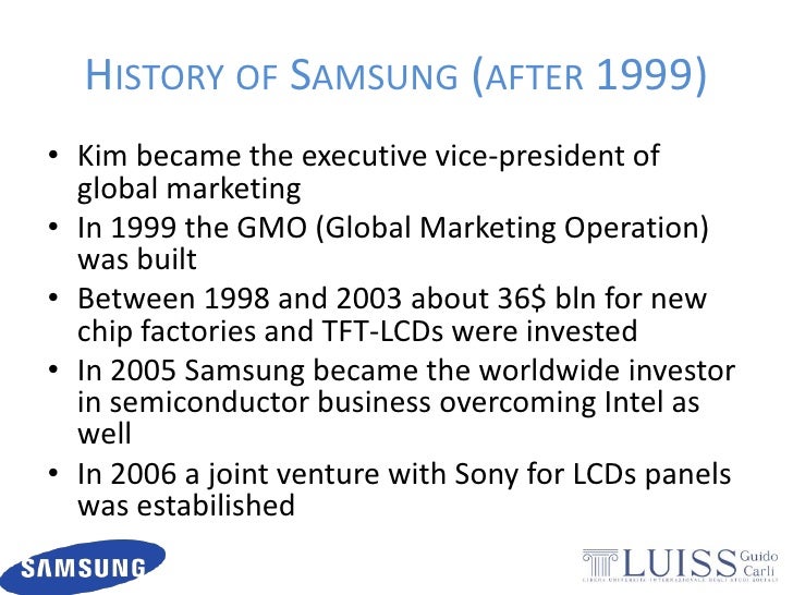 Samsung case study summary