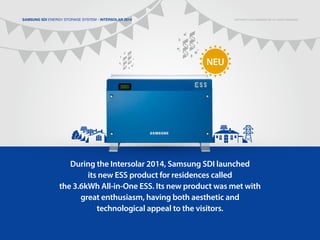 Samsung Ess Module SAMSUNG SDI In Germany | PDF