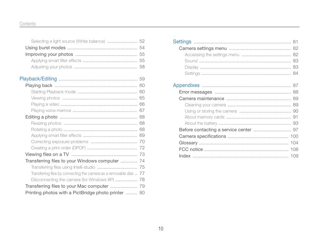 Samsung Digital Camera ST90 &ST91 User Manual