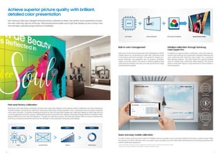 Samsung Video Wall Display Solutions | PDF