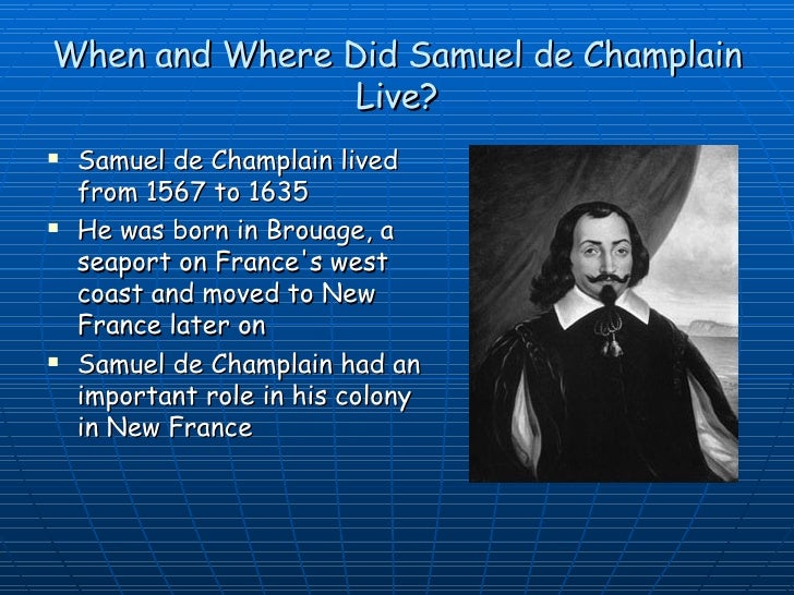 Samuel de Champlain