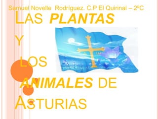 Samuel Novelle Rodríguez. C.P El Quirinal – 2ºC

LAS

PLANTAS

Y

LOS
ANIMALES DE

ASTURIAS

 