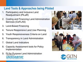 Key Concepts, Approaches and Tools for Strengthening Land Tenure ...