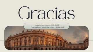 Arquitectura Europea del Siglo XIX: Movimientos, Materiales e Innovaciones