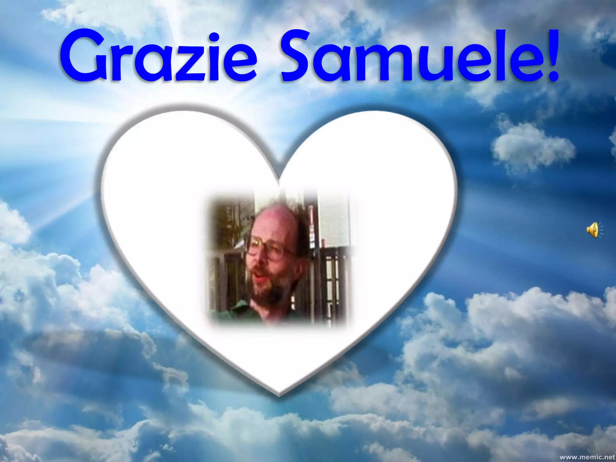 Grazie Samuele!