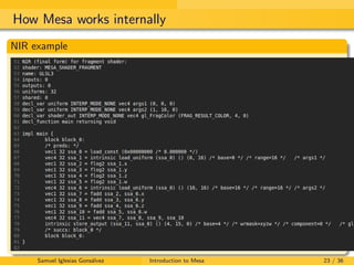 Introduction to Mesa. The Open-Source Graphics API Implementation ...