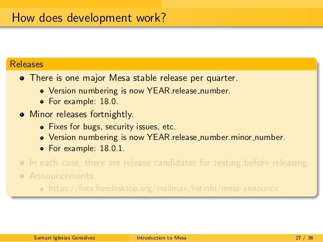 Introduction To Mesa The Open Source Graphics Api Implementation Lib Introduction To Mesa The Open Source Graphics Api Implementation Lib