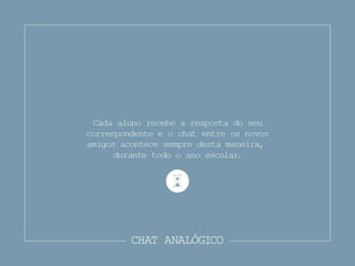 Painel V - Cidadania e Projetos EDS: Samuel Lopes e Daniela Gapo - Chat Analógico