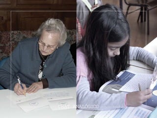 Painel V - Cidadania e Projetos EDS: Samuel Lopes e Daniela Gapo - Chat Analógico