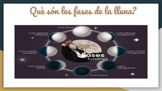 Què són les fases de la lluna?
 