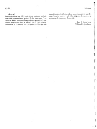 Samuelson nordhaus economia