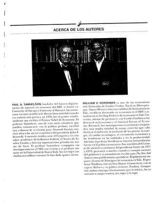 Samuelson nordhaus economia