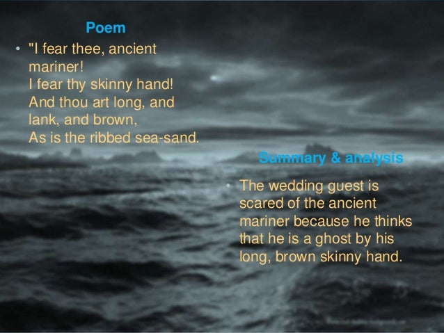 an analysis of the symbolism in the rime of the ancient mariner a poem by samuel taylor coleridge The rime of the ancient mariner symbolism samuel taylor coleridge¶s calling card moonlight: documents similar to analysis of rime of the ancient marriner. an analysis of the symbolism in the rime of the ancient mariner a poem by samuel taylor coleridge The rime of the ancient mariner symbolism samuel taylor coleridge¶s calling card moonlight: documents similar to analysis of rime of the ancient marriner.