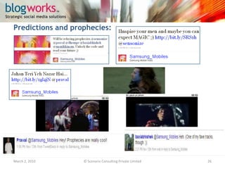 March 3, 2010© Scenario Consulting Private Limited26