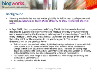 Executive SummaryMarch 3, 2010© Scenario Consulting Private Limited6