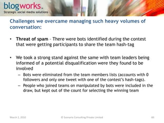 March 3, 2010© Scenario Consulting Private Limited60