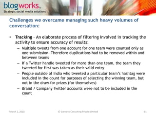 Learnings:March 3, 2010© Scenario Consulting Private Limited61