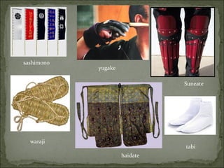 sashimono waraji tabi Suneate haidate yugake 