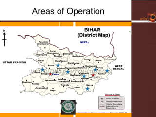 Areas of Operation Please insert  your logo here 
