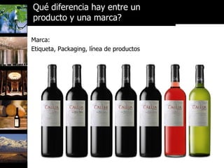 Marca: Etiqueta, Packaging, línea de productos Qué diferencia hay entre un  producto y una marca? 