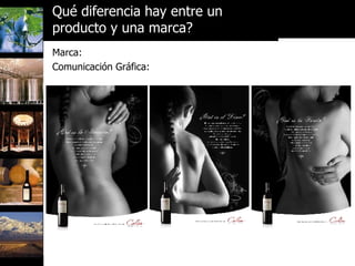 Marca: Comunicación Gráfica: Qué diferencia hay entre un  producto y una marca? 