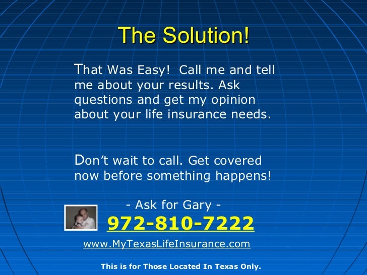 San Antonio Life Insurance 9728107222 San Antonio Life Insurance 9728107222