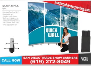 (619) 272-8049 San Diego Trade Banners and Signs