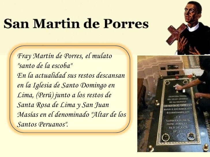 IMAGENES RELIGIOSAS: San Martín de Porres