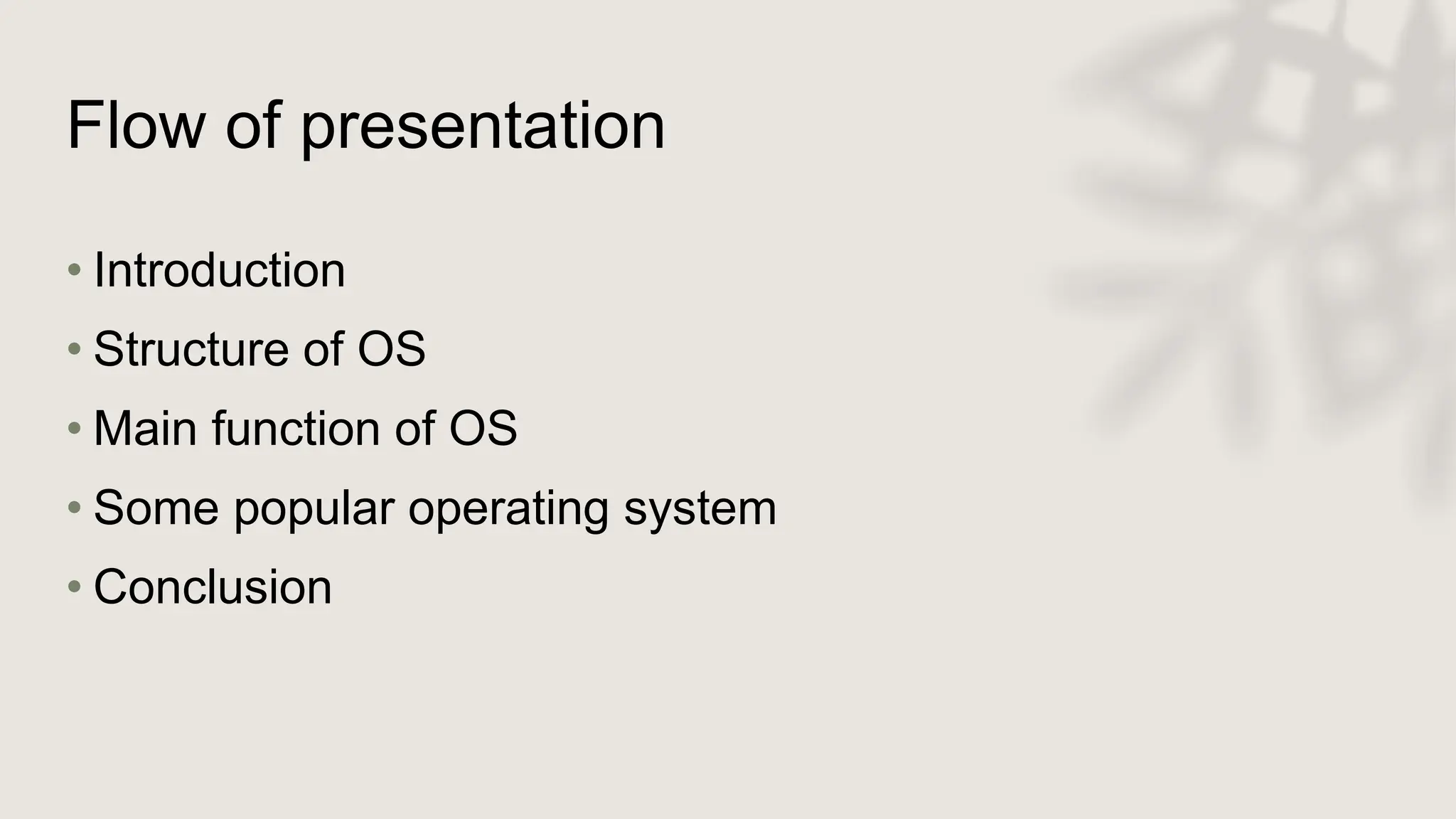 Operating System Os Presentation Pptx Operating System Os Presentation Pptx