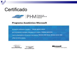 Certificado 