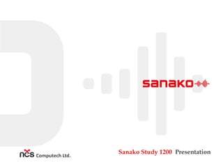 Sanako Study 1200 Presentation
 