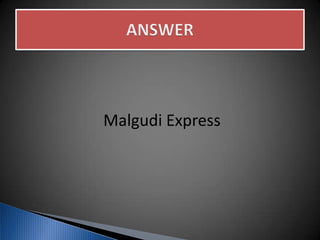 Malgudi Express
 