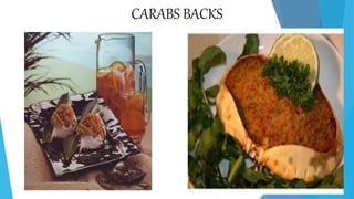 CARABS BACKS
 