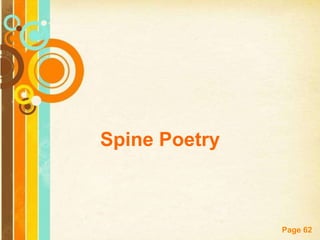 Spine Poetry



               Page 62
 