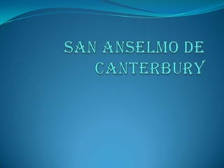 San Anselmo de Canterbury 
