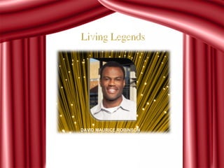 DAVID MAURICE ROBINSON 