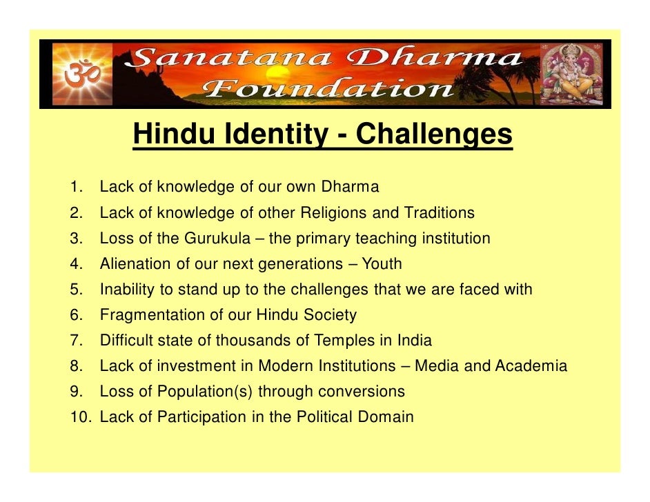 Sanathana Dharma Hindu Identity Mode]