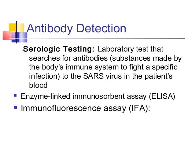 Severe Acute Respiratory Syndrome (SARS) Slide Share ...