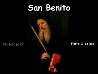 San Benito Fiesta:11 de julio Clic para pasar 