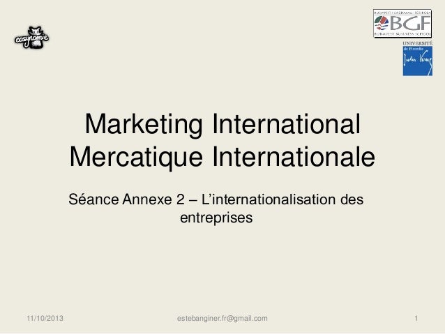 Competitivite des dissertation firmes internationales strategy