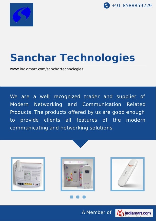 Sanchar Technologies, New Delhi, Networking Products
