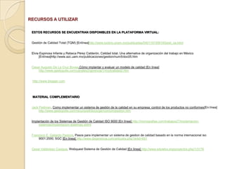 ENUNCIADOUnidad 1. Establecimiento de la calidad total  (CP1) Competencia particular 1. Analizar los beneficios de implantar planes y programas de calidad bajo la estrategia corporativa y la estrategia de negocios en las organizaciones.RAP 1: Identifica los beneficios de implantar planes y programas de calidad en las organizaciones.